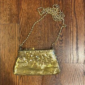 Gold Sequin Vintage Evening Bag